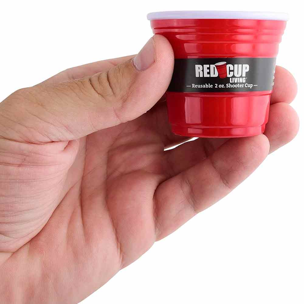 2Oz Reusable Red Shooter Cup | Red Shooter Cup – Ergode Inc